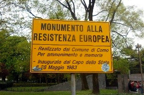 Como - Monumento alla Resistenza Europea