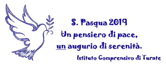 Un pensiero di pace, un augurio di serenità dall'Istituto Comprensivo di Turate